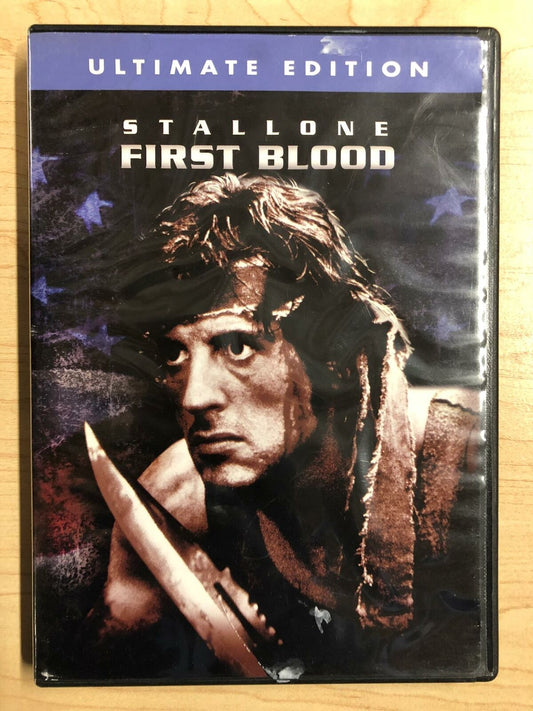 First Blood (DVD, 1982, Ultimate Edition) - K0428