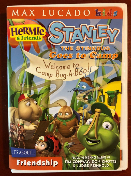 Max Lucado Hermie and Friends - Stanley The Stinkbug Goes To Camp (DVD) - H1226