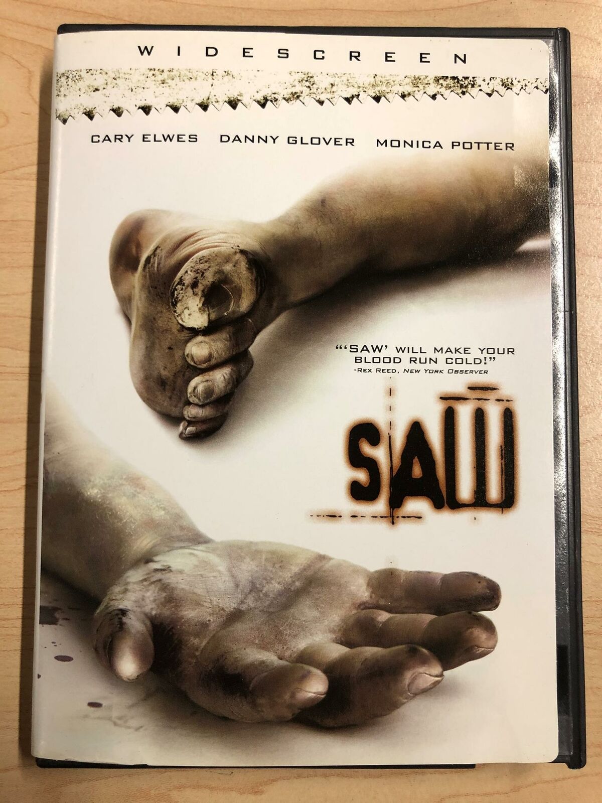 Saw (DVD, 2004, Widescreen) - G0531