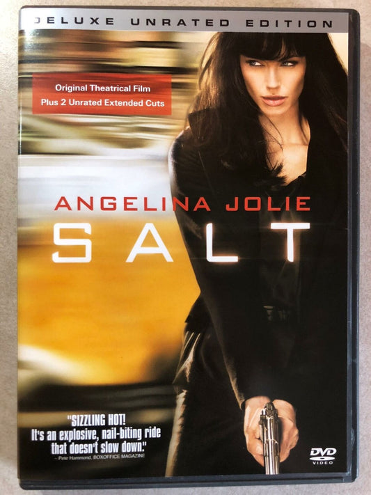 Salt (DVD, 2010, Unrated, Deluxe Edition) - K0303