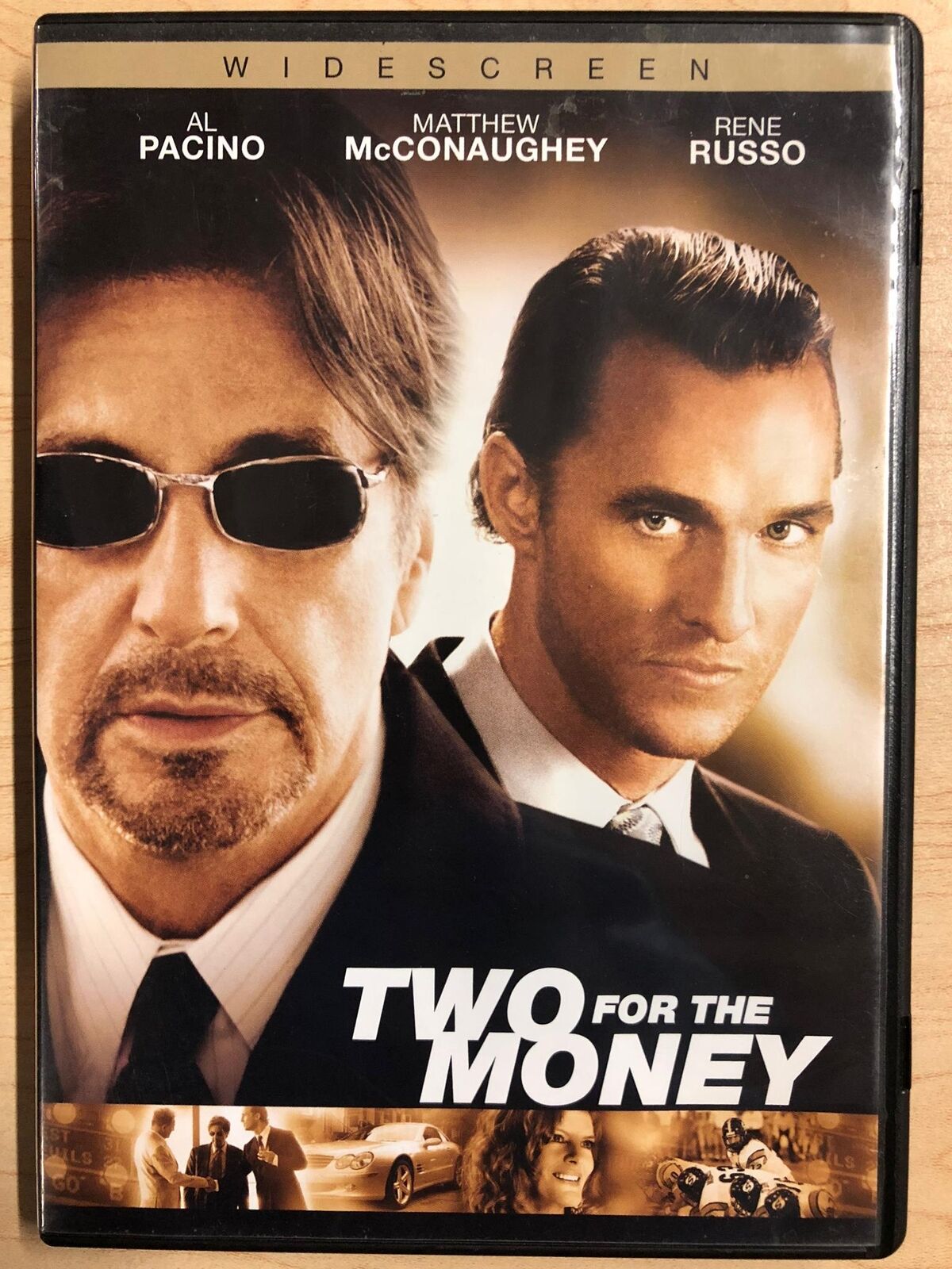 Two for the Money (DVD, 2005, Widescreen) - K0428