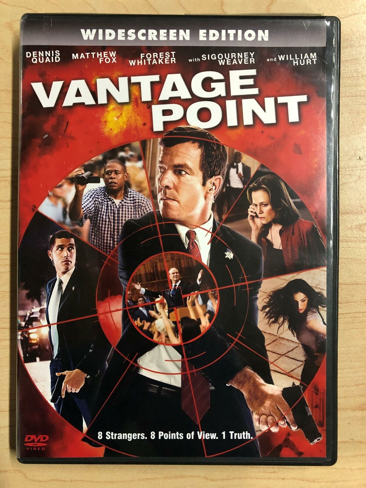 Vantage Point (DVD, 2008, Widescreen) - J1231