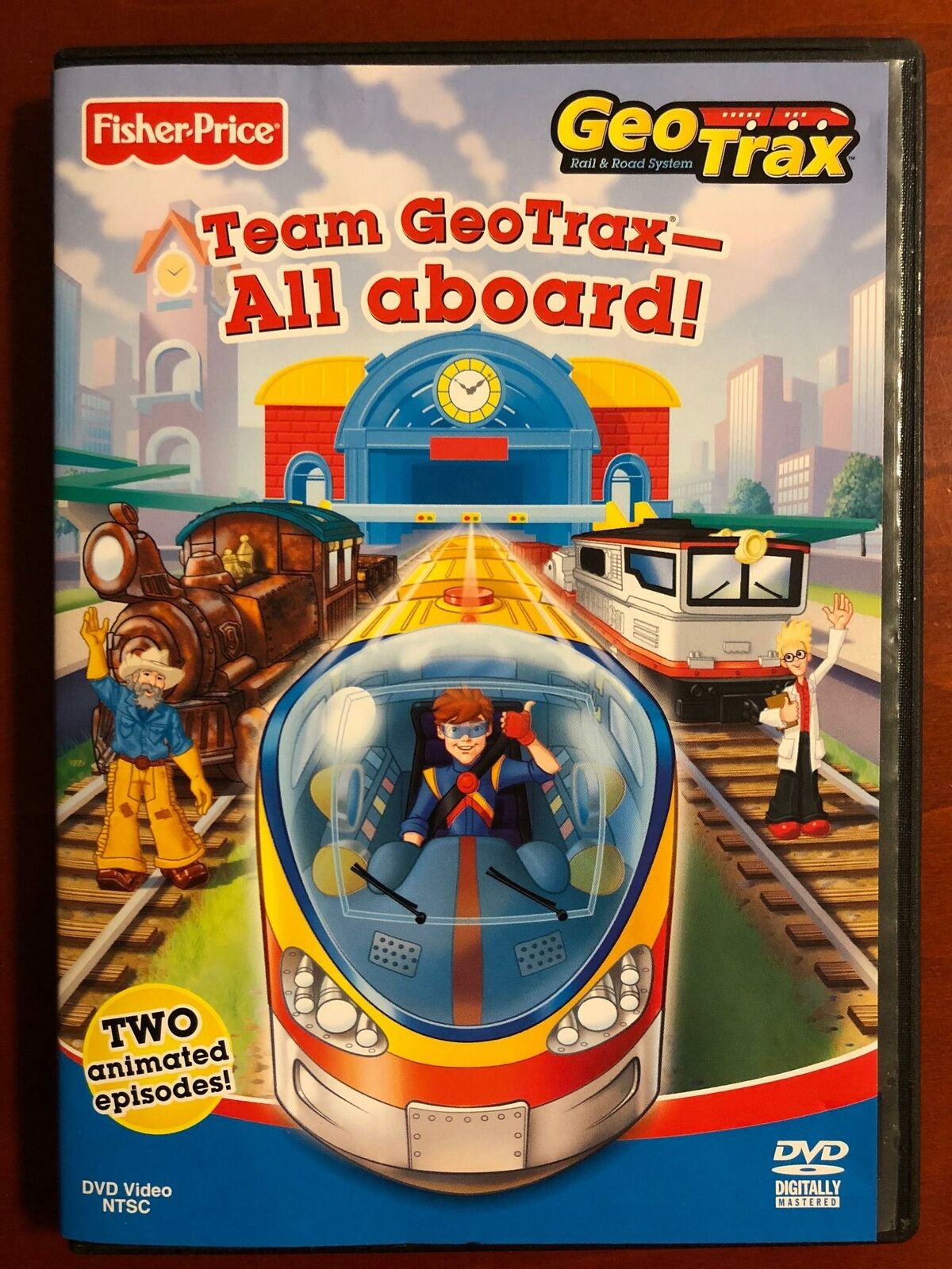 Team GeoTrax - All Aboard (DVD, Fisher-Price, 2 episodes) - I0123