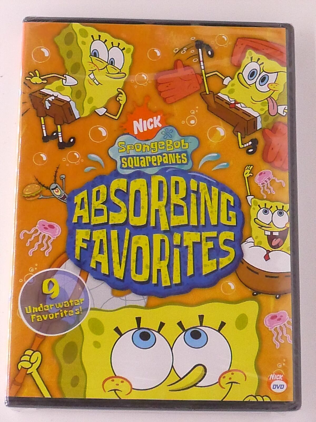 Spongebob Squarepants Absorbing Favorites Dvd 9 Episodes New23 Dvds4me 1379