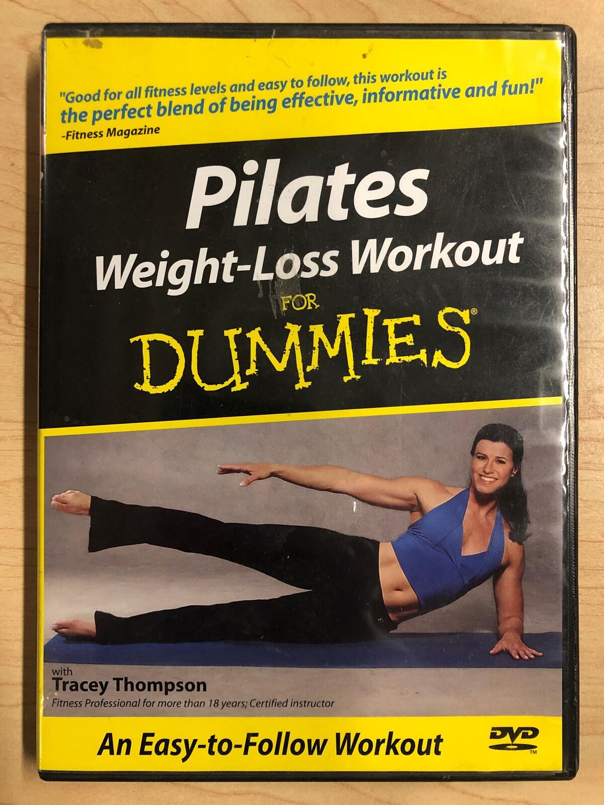 Pilates Weight-Loss Workout for Dummies (DVD, 2004) - J0806