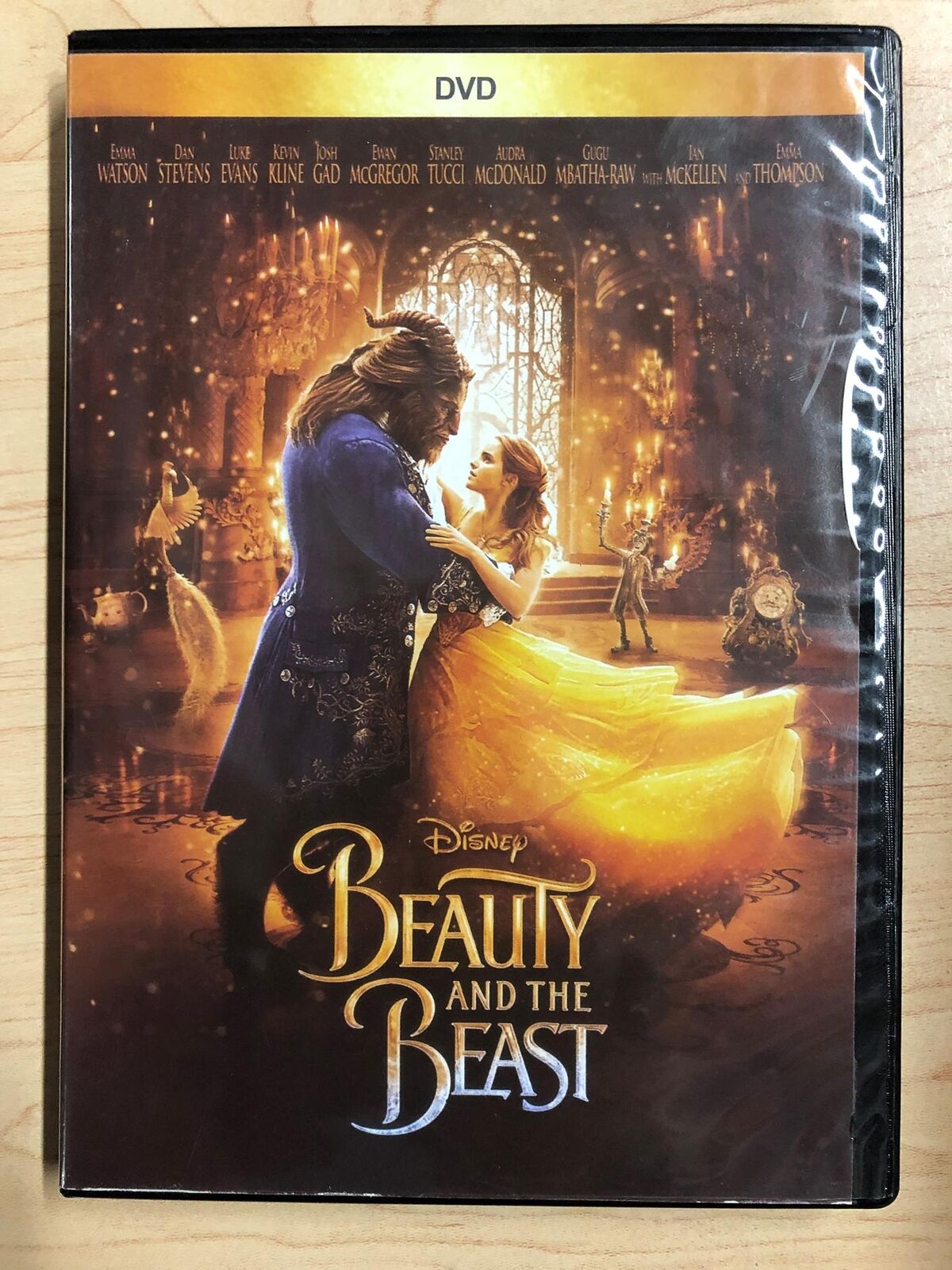 Beauty and the Beast (DVD, 2017, Disney) - K0218