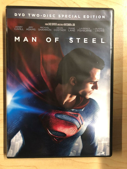 Man of Steel (DVD, 2013, 2-Disc Set, Special Edition) - J0129