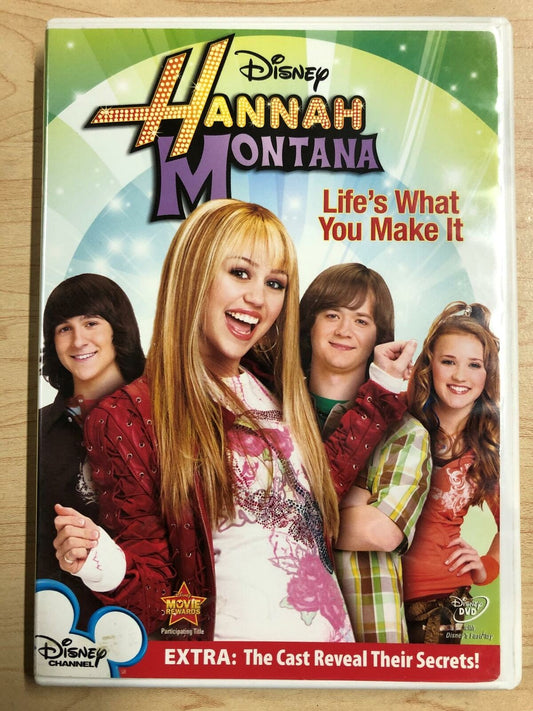 Hannah Montana - Lifes What You Make It (DVD, 2007, Disney) - G1219