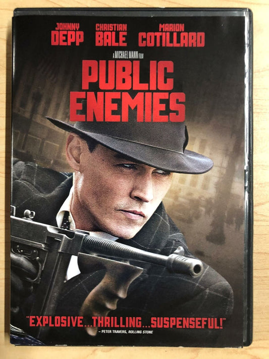 Public Enemies (DVD, 2009) - K0428