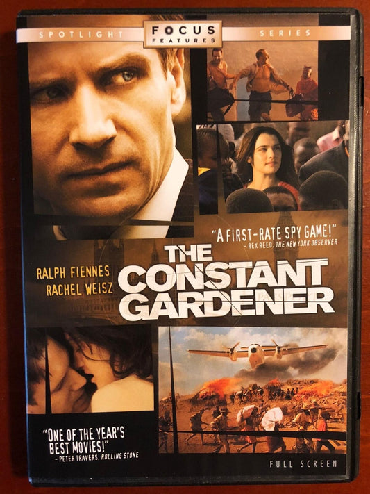 The Constant Gardener (DVD, 2006, Full Frame) - J1022