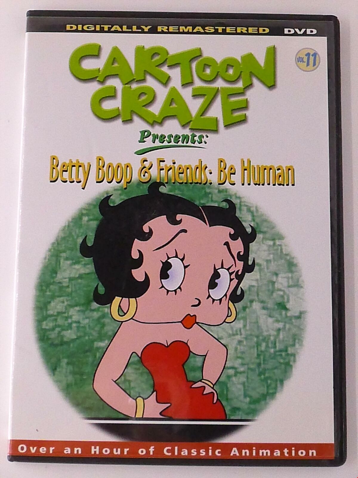 Cartoon Craze - Betty Boop and Friends Be Human (DVD, 10 cartoons) - H0919