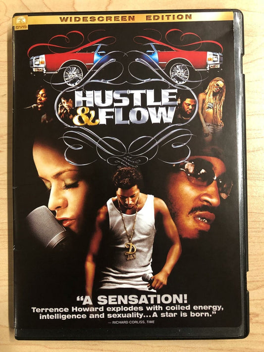 Hustle and Flow (DVD, 2005, Widescreen) - H0516