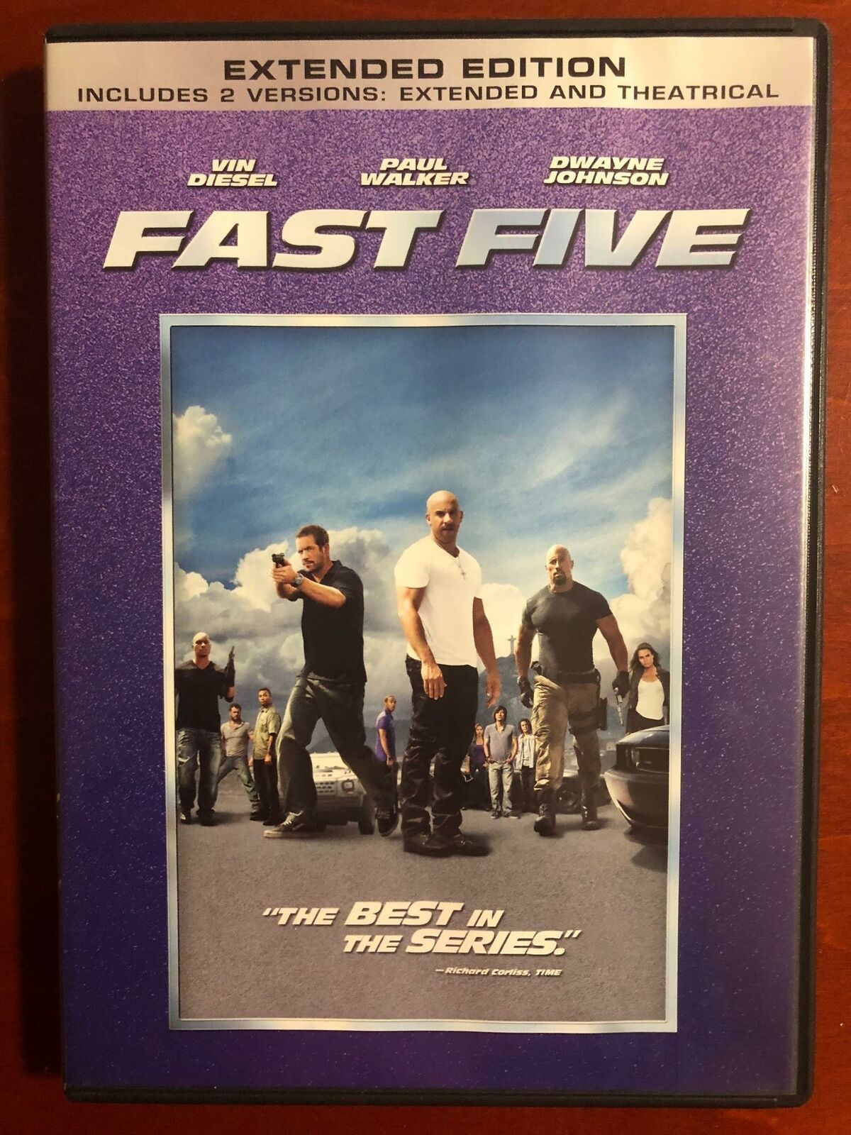 Fast Five (DVD, 2011, extended version, Unrated) - G1219