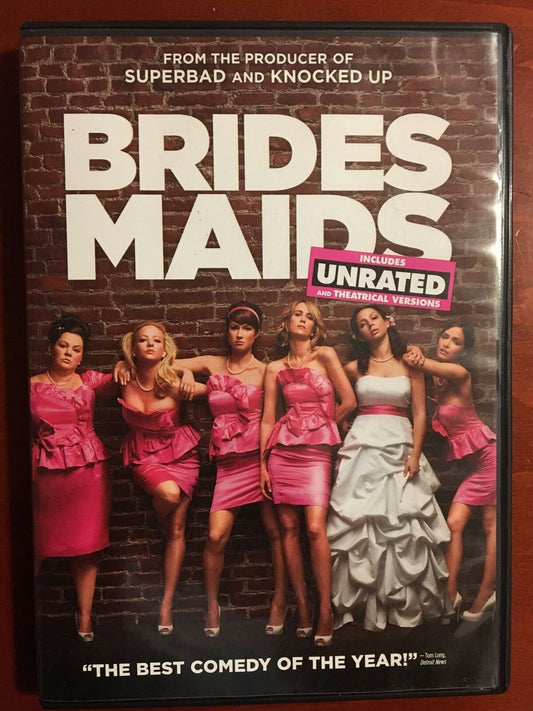Bridesmaids (DVD, 2011, Unrated and Rated) - G0308