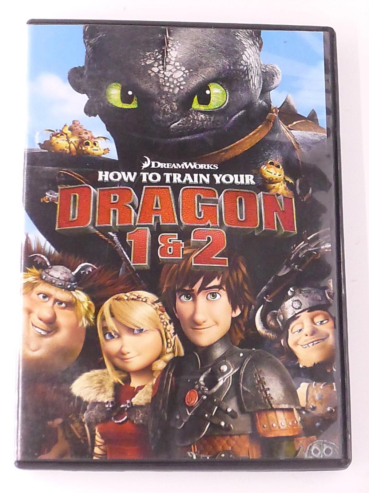 How to Train Your Dragon 1 and 2 (DVD, double feature) - J0409 – DVDs4Me