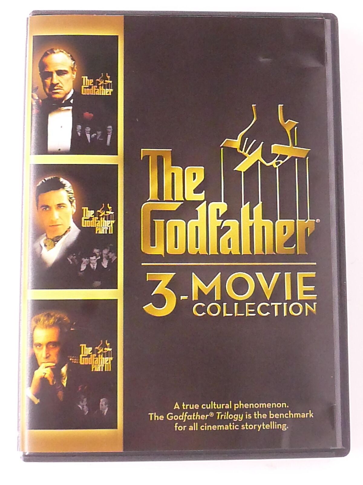 The Godfather, The Godfather Part II, The Godfather Part III DVD, 3-fi ...