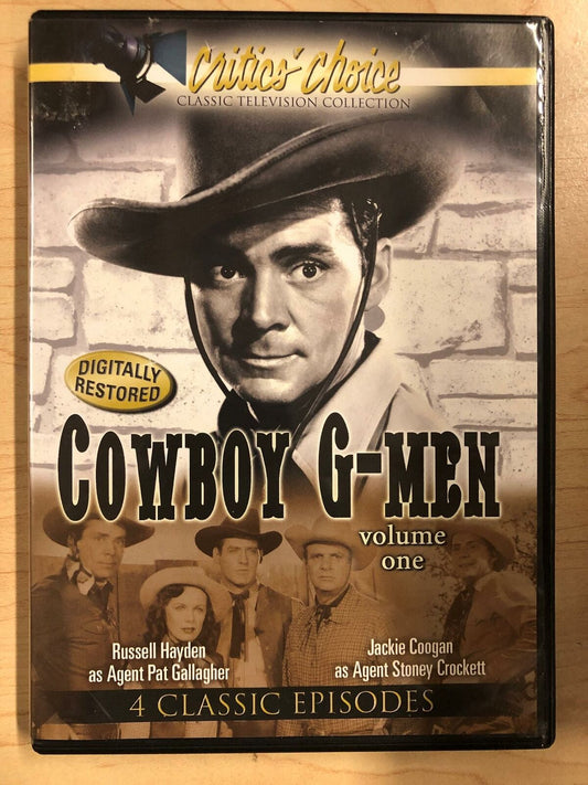 Cowboy G-Men Volume One (DVD, 1953) - I1030