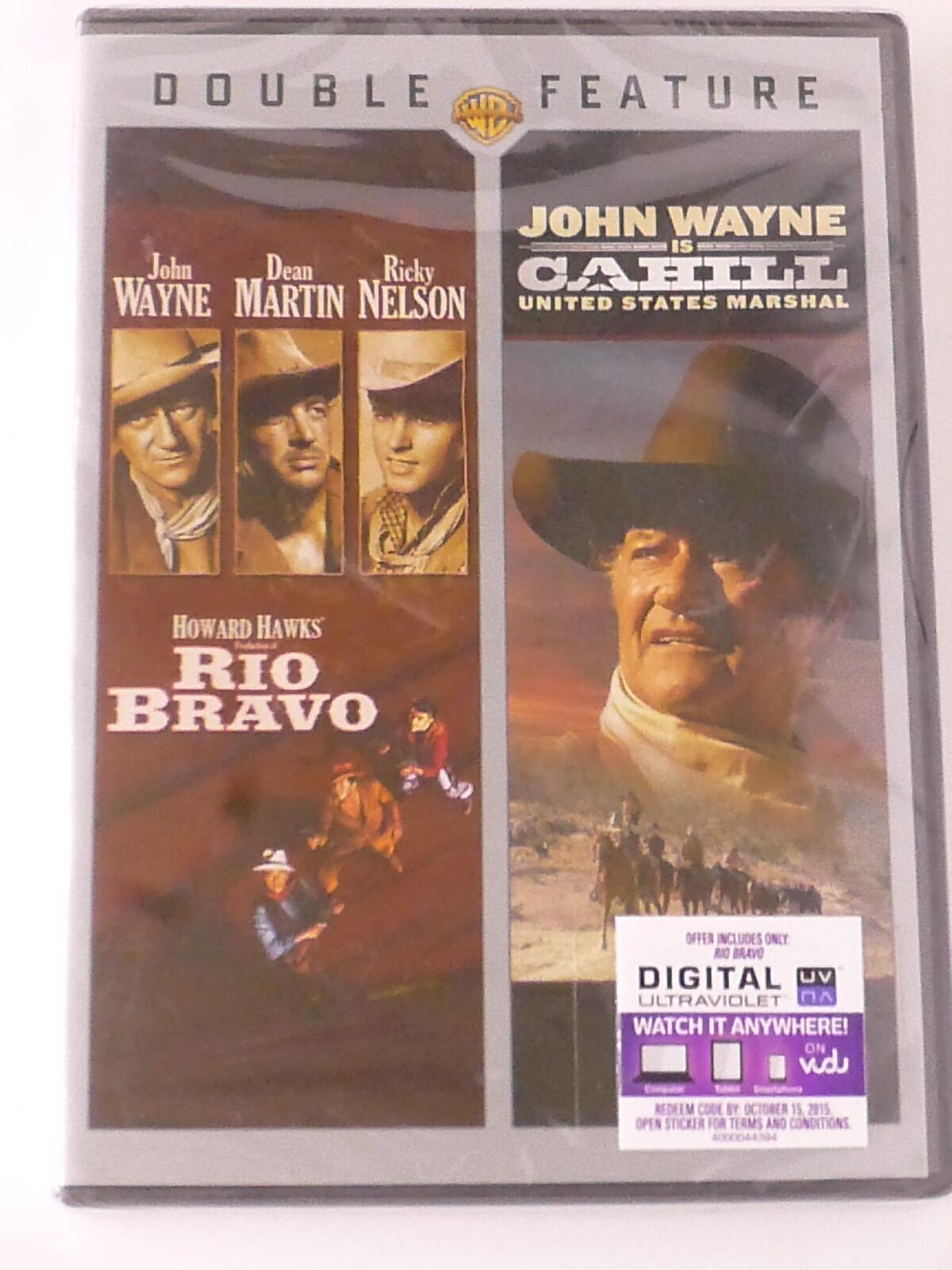 Rio Bravo - Cahill United States Marshal (DVD, John Wayne double featu ...