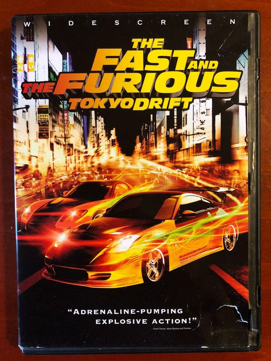 The Fast and the Furious - Tokyo Drift (DVD, 2006, Widescreen) - H0110