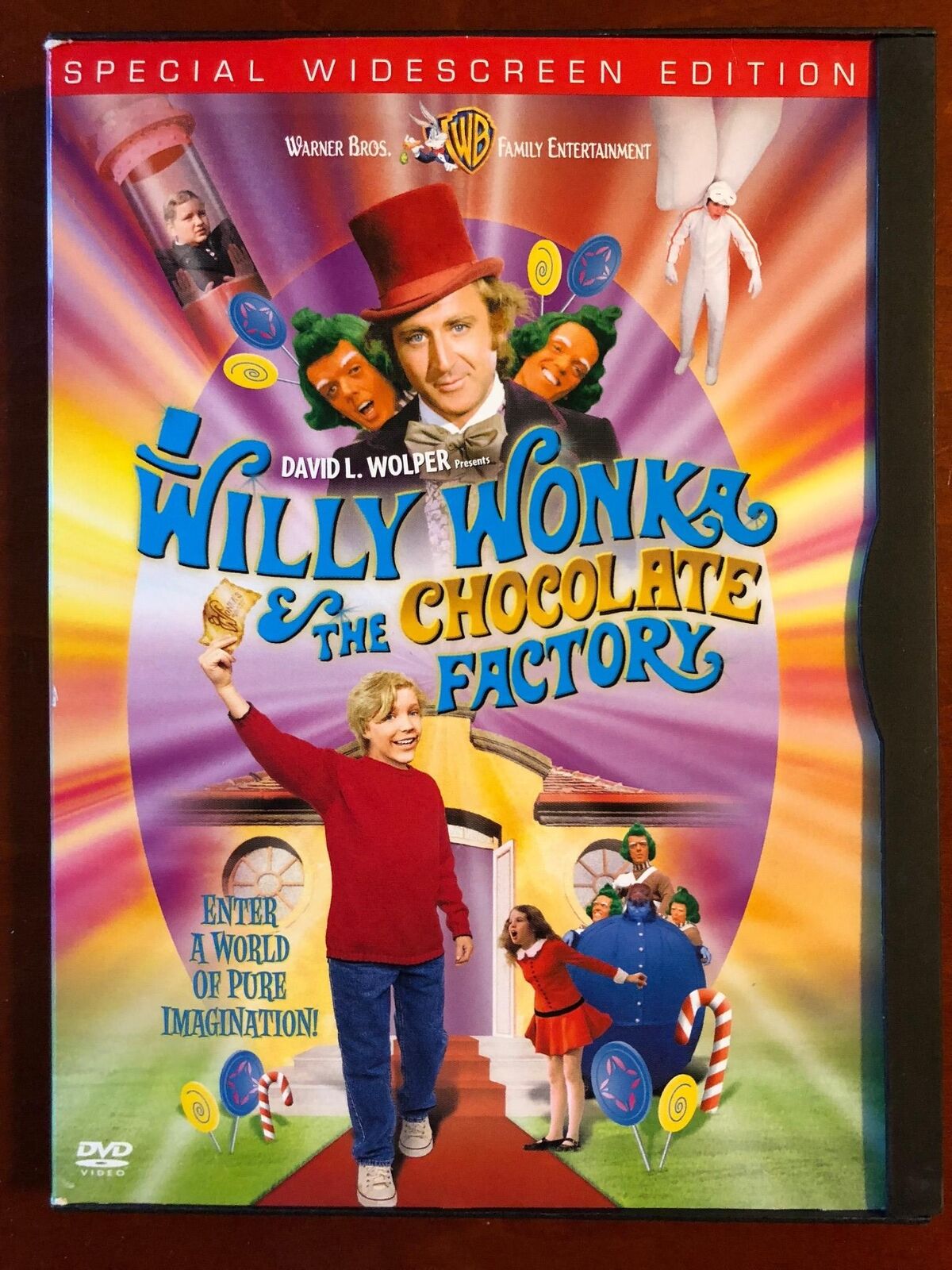 Willy Wonka and the Chocolate Factory (DVD, 1971, Widescreen) - K0428