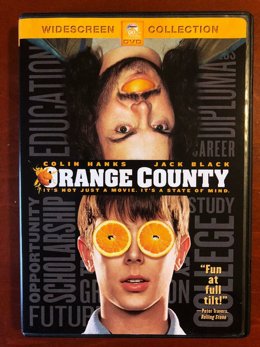 Orange County (DVD, 2002, Widescreen) - J0806