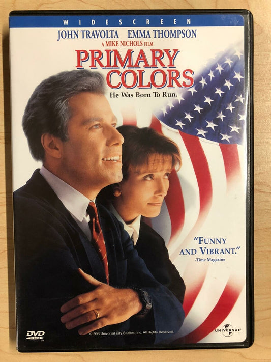 Primary Colors (DVD, Widescreen, 1998) - H0828