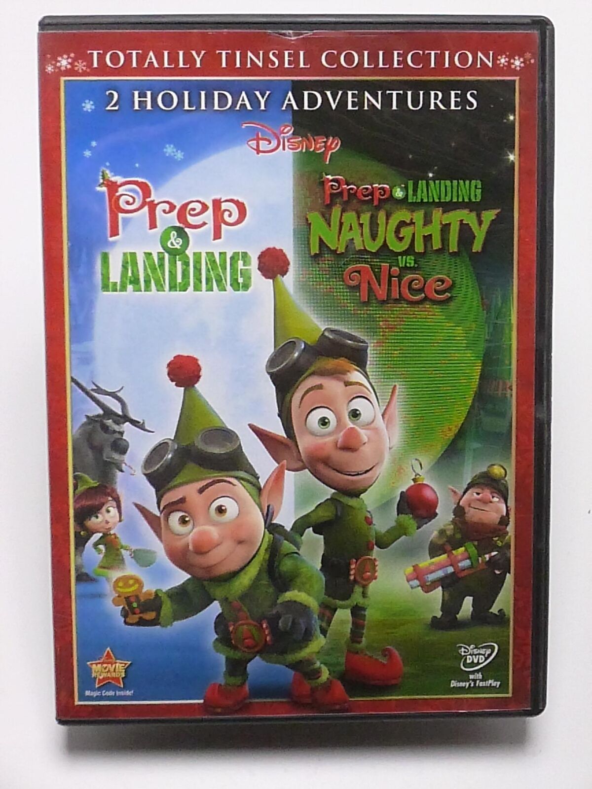 Prep and Landing - Prep and Landing Naughty vs Nice (DVD, 2 adventures) - J0917