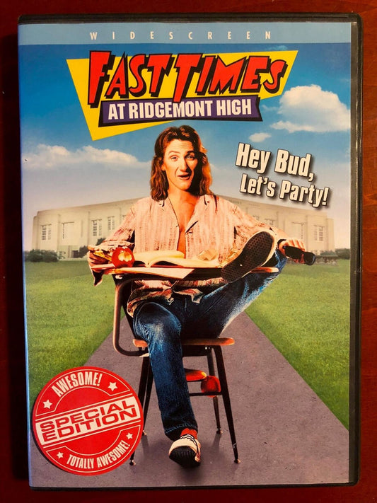 Fast Times at Ridgemont High (DVD, 1982, Widescreen) - K6