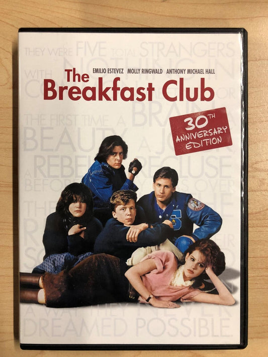 The Breakfast Club (DVD, 1985, 30th Anniversary Edition) - K9