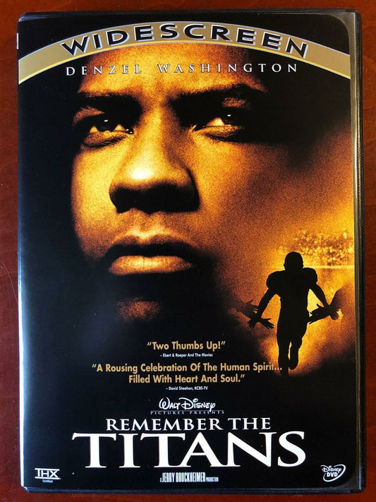 Remember the Titans (DVD, 2000, Widescreen, Disney) - J1105
