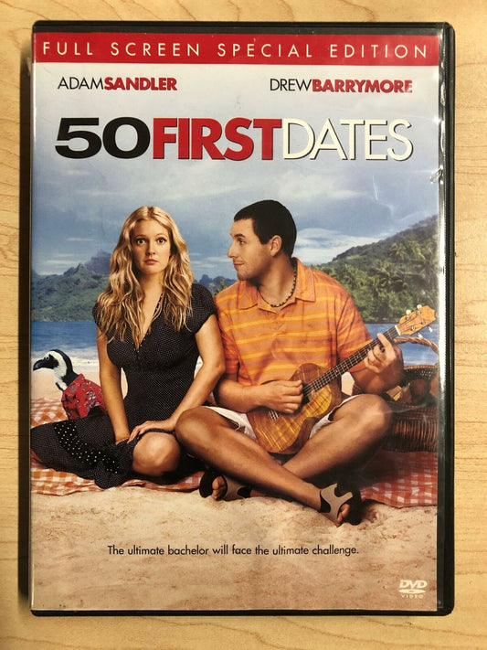 50 First Dates (DVD, 2004, Special Edition, Full Frame) - J0806