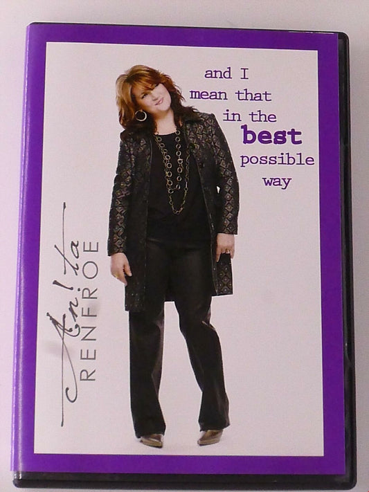 Anita Renfroe - And I Mean that in the Best Possible Way (DVD, 2014) - H0919
