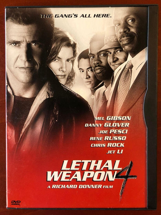 Lethal Weapon 4 (DVD, 1987) - J0730