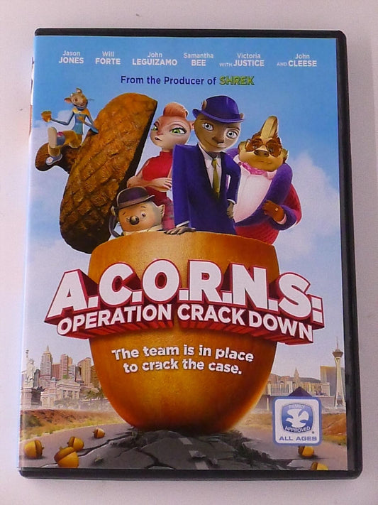 A.C.O.R.N.S. Operation Crack Down (DVD, 2015) - J0730