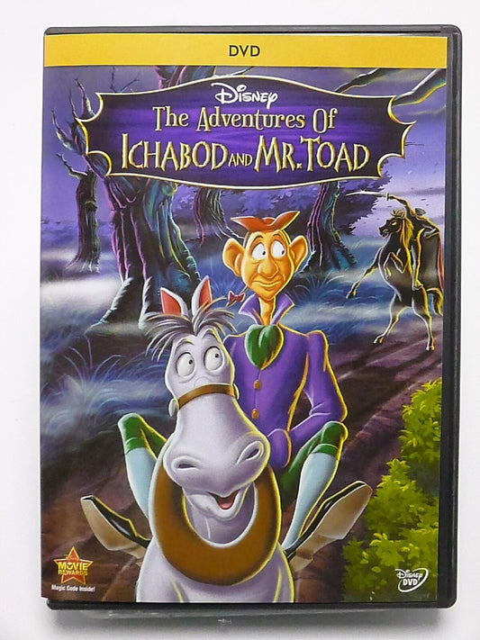 The Adventures of Ichabod and Mr. Toad (DVD, 1949, Disney) - J1231