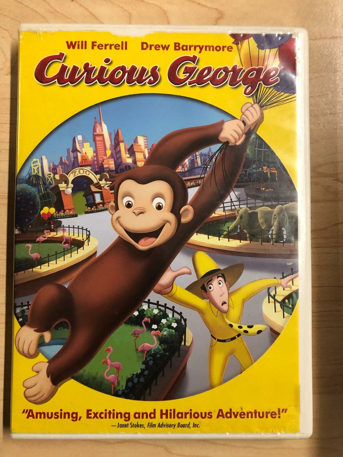 Curious George (DVD, 2006) - G0906