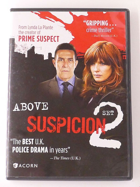 Above Suspicion - Set 2 (DVD, 3 episodes, 2010) - H1226