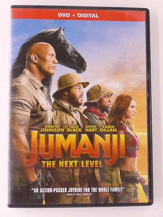 Jumanji - The Next Level (DVD, 2019) - J1231