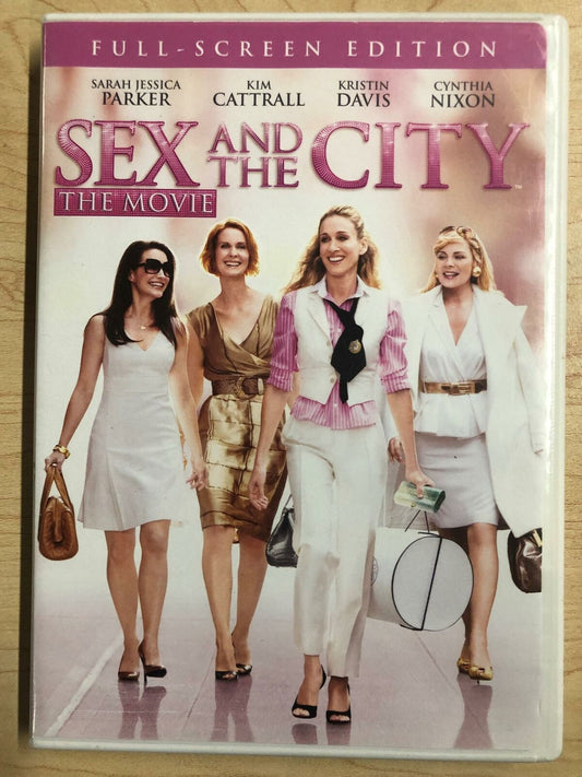 Sex and the City - The Movie (DVD, 2008, Full Frame) - K0218