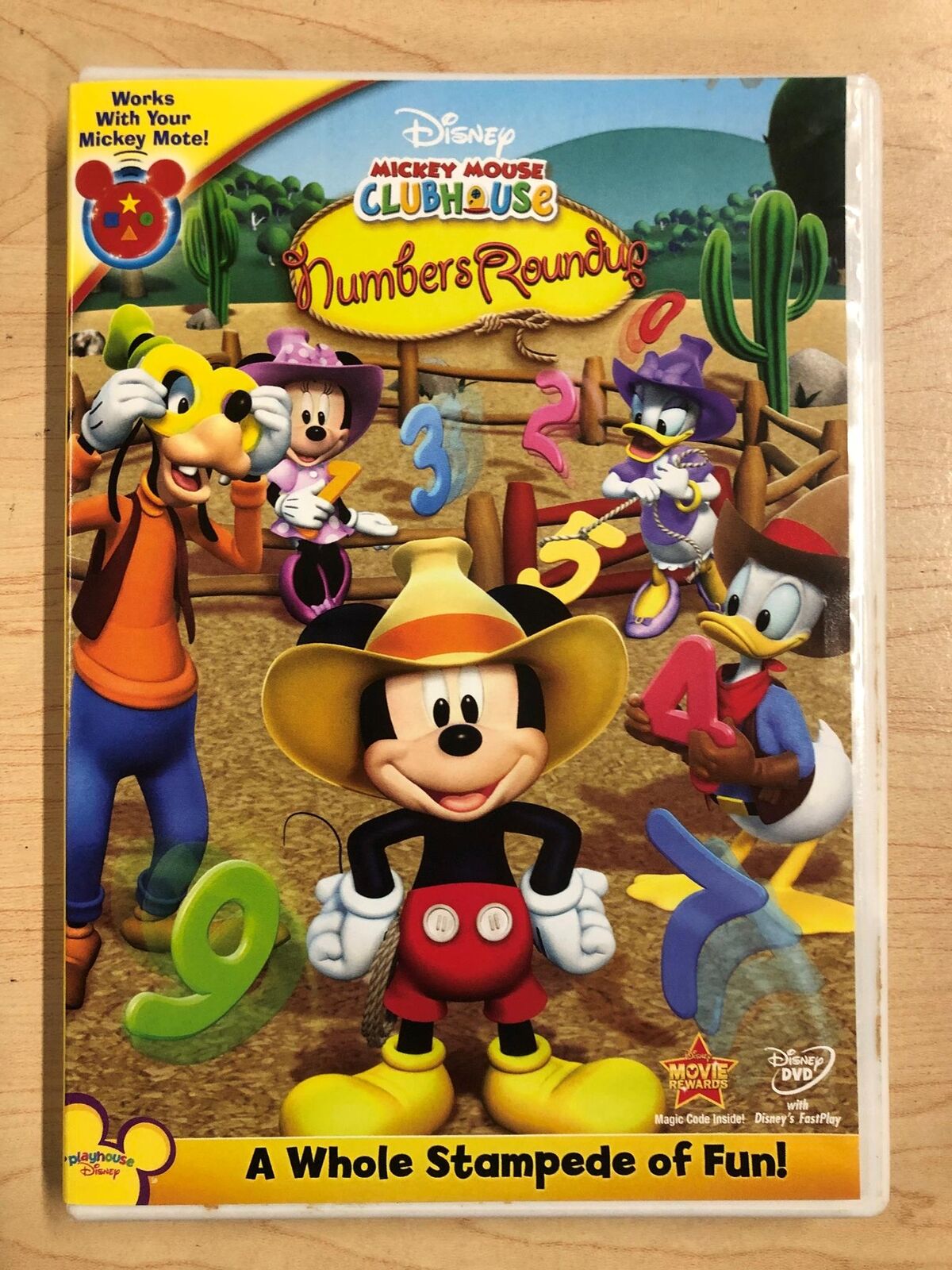 Mickey Mouse Clubhouse Numbers Roundup (DVD, Disney, 4 ep) - L01