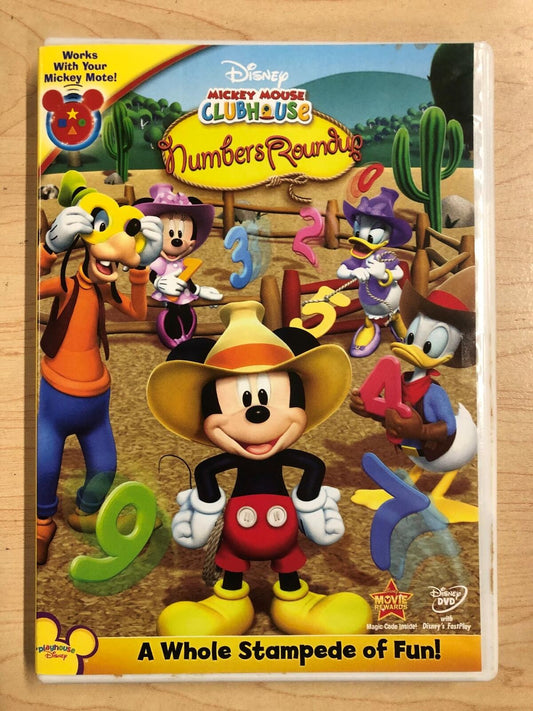 Mickey Mouse Clubhouse Numbers Roundup (DVD, Disney, 4 ep) - L01