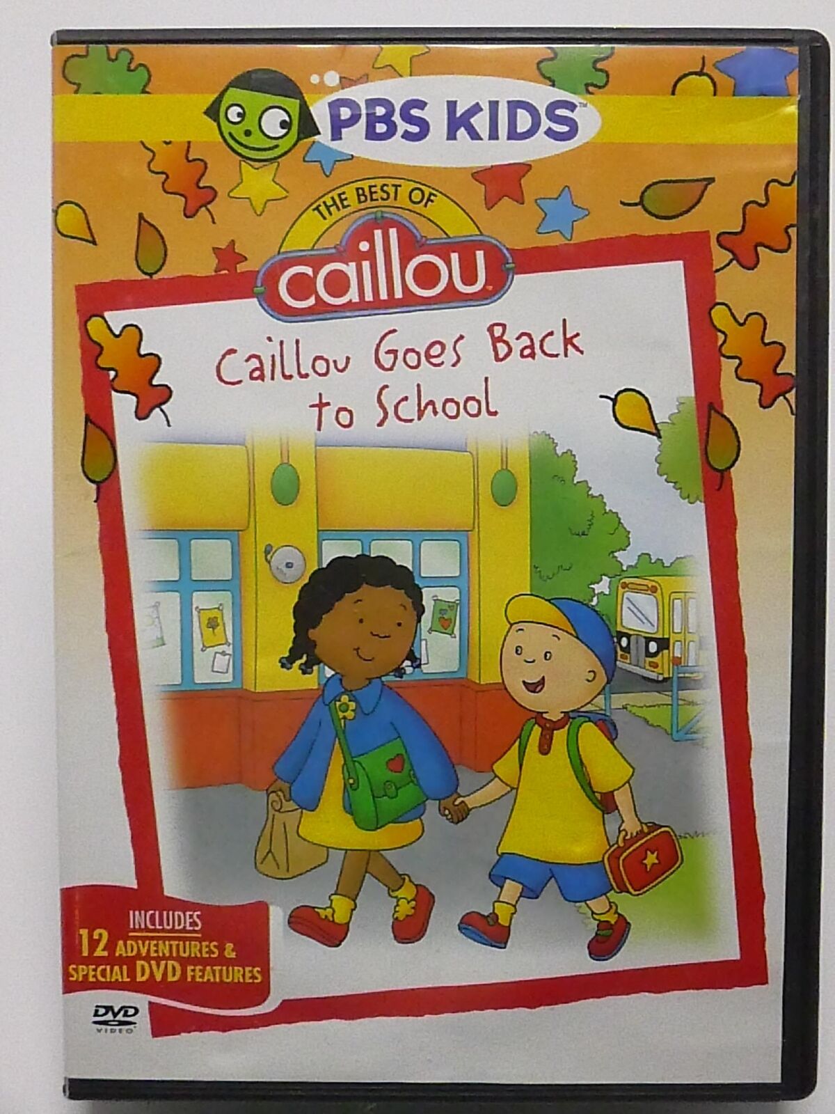 The Best of Caillou - Caillou Goes Back to School (DVD, PBS Kids, FS) - J0611