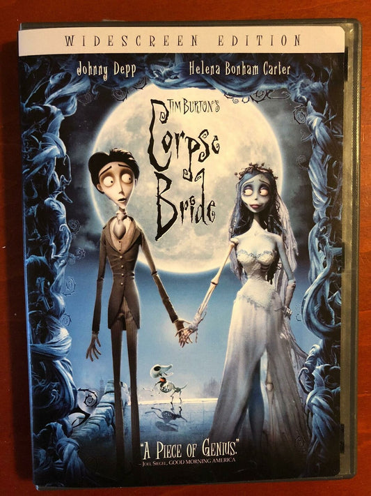 Tim Burton - Corpse Bride (DVD, 2005, Widescreen) - J1231