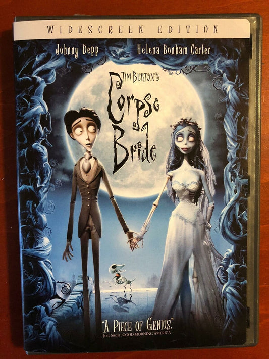 Tim Burton - Corpse Bride (DVD, 2005, Widescreen) - K10