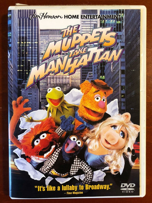 The Muppets Take Manhattan (DVD, 1984, Jim Henson) - H0214