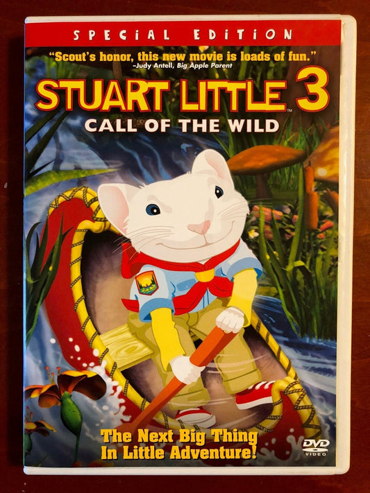 Stuart Little 3 - Call of the Wild (DVD, 2005, Special Edition) - G1122