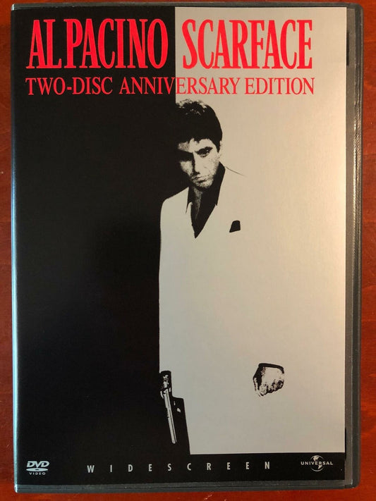 Scarface (DVD, 1983, Widescreen Anniversary Edition) - J0917