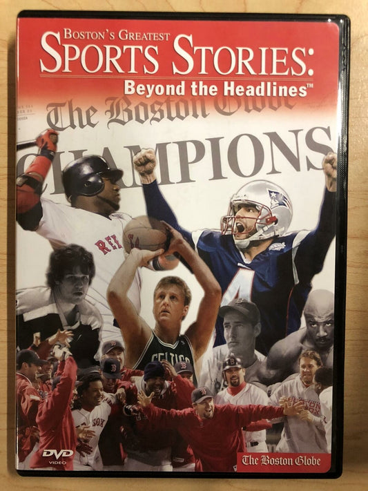 Bostons Greatest Sports Stories - Beyond the Headlines (DVD, 2004) - H0828
