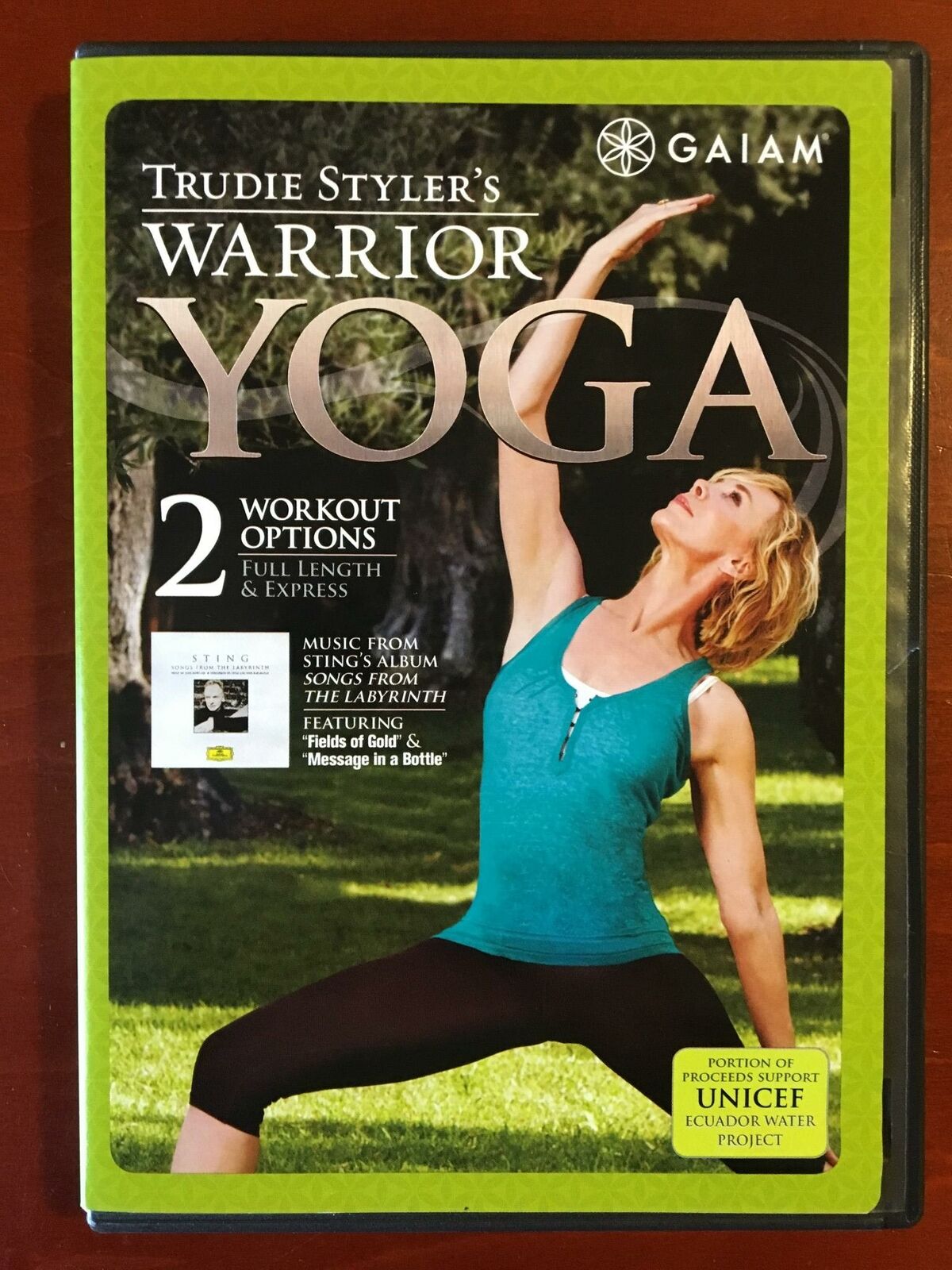 Trudie Styler Warrior Yoga (DVD, 2009, Gaiam, workout, exercise) - I0911