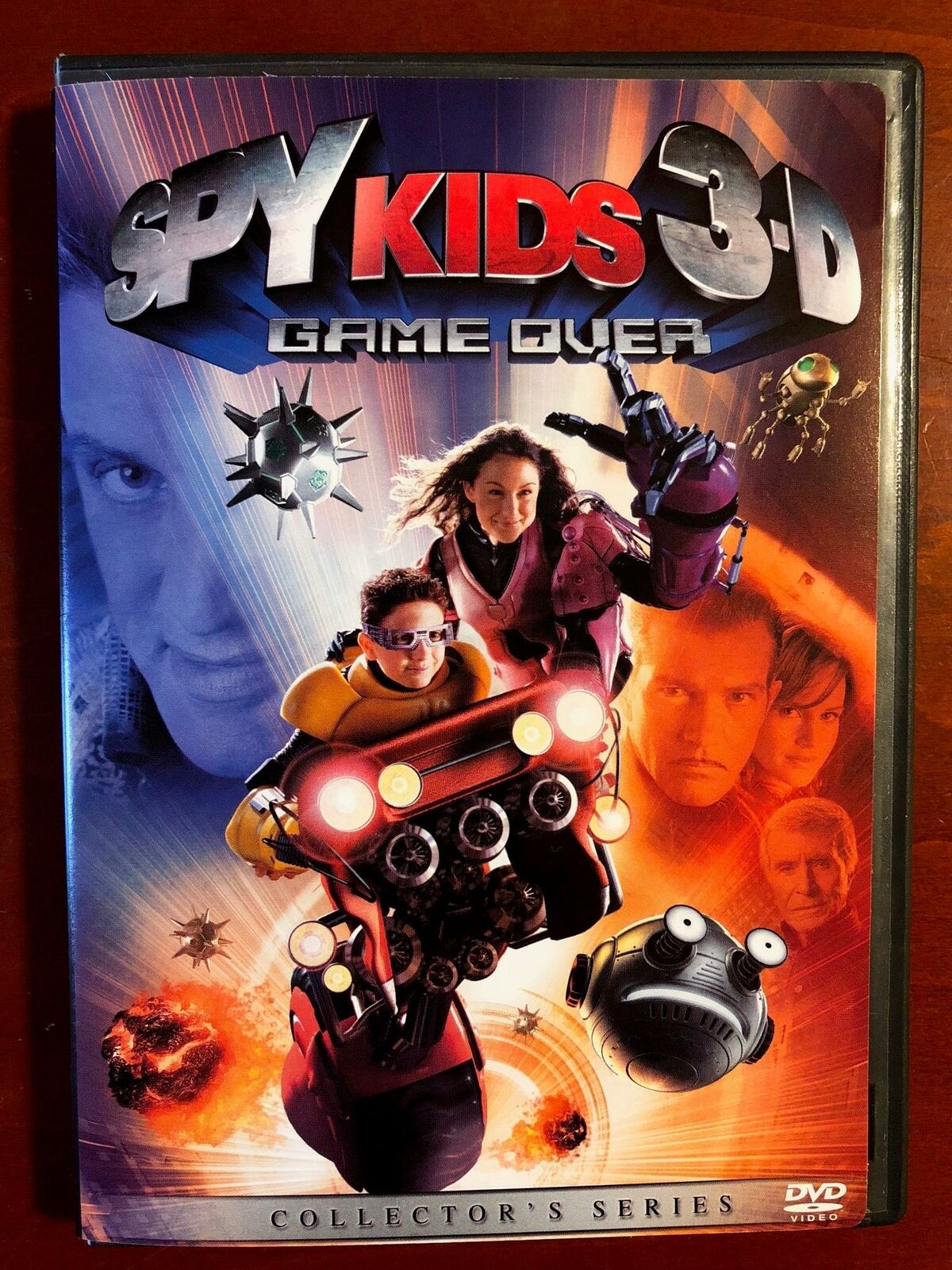 Spy Kids 3D - Game Over (DVD, 2003, Includes both 2-D and 3-D Versions) - K0107